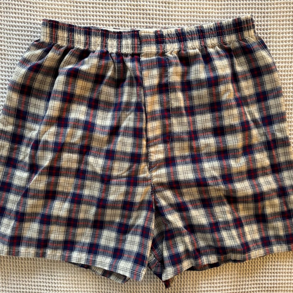 Plaid Boxers (5 Pairs) (Small) - Fruit of the Loom
